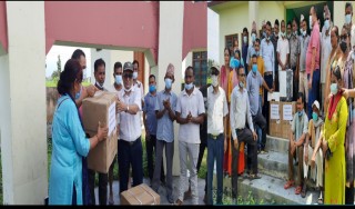 ३ थान अक्सिजन कन्सन्ट्रेटर आइसोलेसन केन्द्रलाई हस्तान्तरण