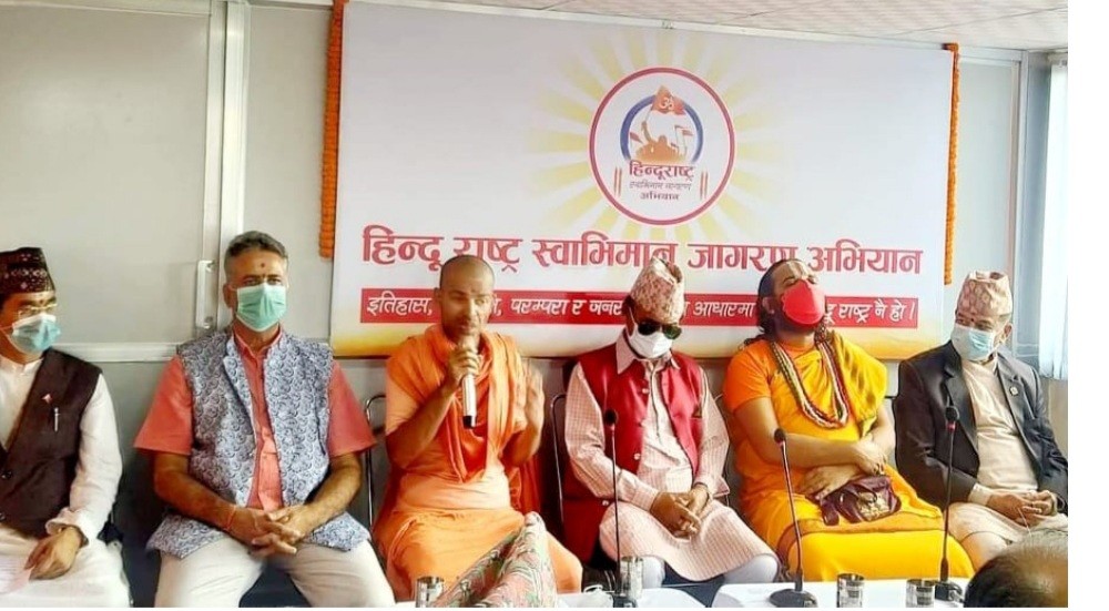 धार्मिक जागरणमा पुर्व प्रधानसेनापति रुक्मांगत कटुवाल ।