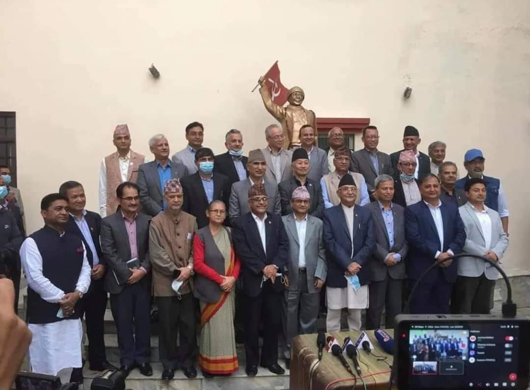 २०७५ जेठ २ अघिकै अवस्थामा फर्किन नेकपा एमाले स्थायी कमिटी बैठकको आग्रह