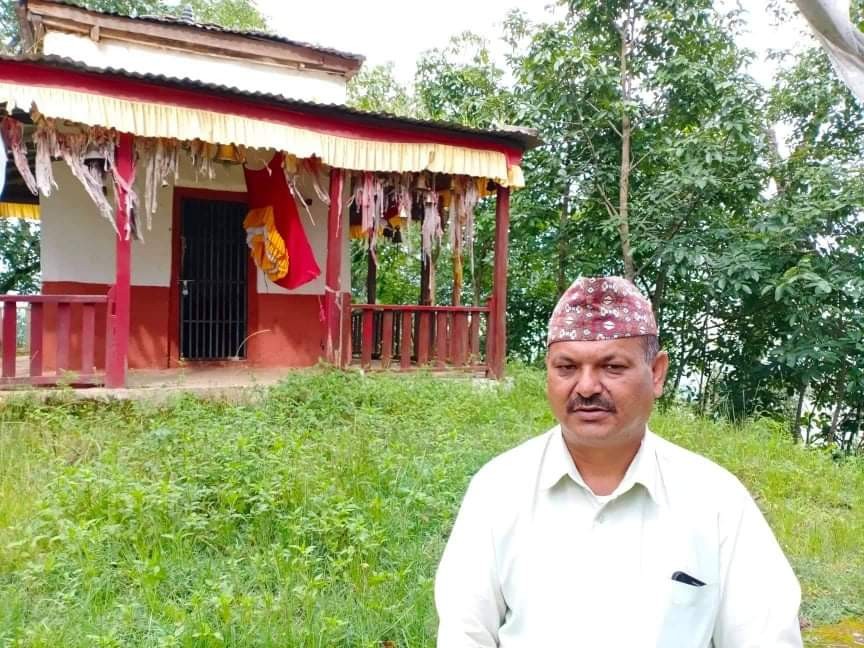 जिल्ला सभापतिमा शाहीको  उम्मेदवारी घोषणा
