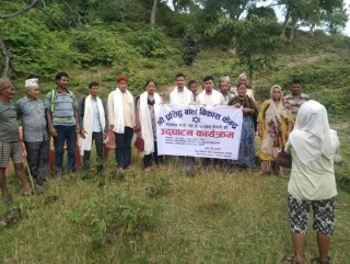 मोहन्याल ७ ढकनेमा   बालबिकास केन्द्र को उदघाटन