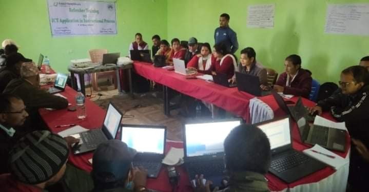 सूचना प्रविधि एप्लिकेसन सम्बन्धि पुनर्ताजगी  तालिम लम्कीमा सम्पन्न