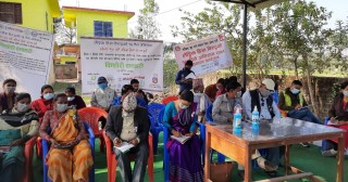लैंगिक हिंसा विरुद्धको १६ दिने अभियान बर्दगोरियाको कोटातुल्सीपुरमा सम्पन्न