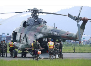 विमान खोज्न सेनाका जर्नेल सहितको टोली मुस्ताङको लेतेमा