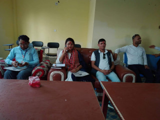 एकीकृत अखिल नेपाल शिक्षक संगठनद्वारा मागपत्र पेश
