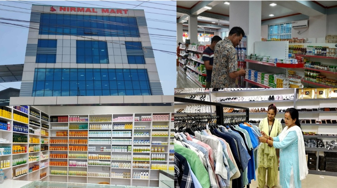 करिब १० करोड बढीको लगानीमा मोतिपुरमा निर्मल मार्ट सञ्चालनमा