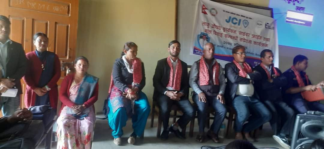 जेसीज सप्ताह अन्तर्गत सचेतनामुलक कार्यक्रम जानकी गाउँपालिमा  सम्पन्न