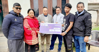एसियन लाइफ इन्स्योरेन्सद्वारा मृत्युदाबी भुक्तानी रकम  हस्तान्तरण