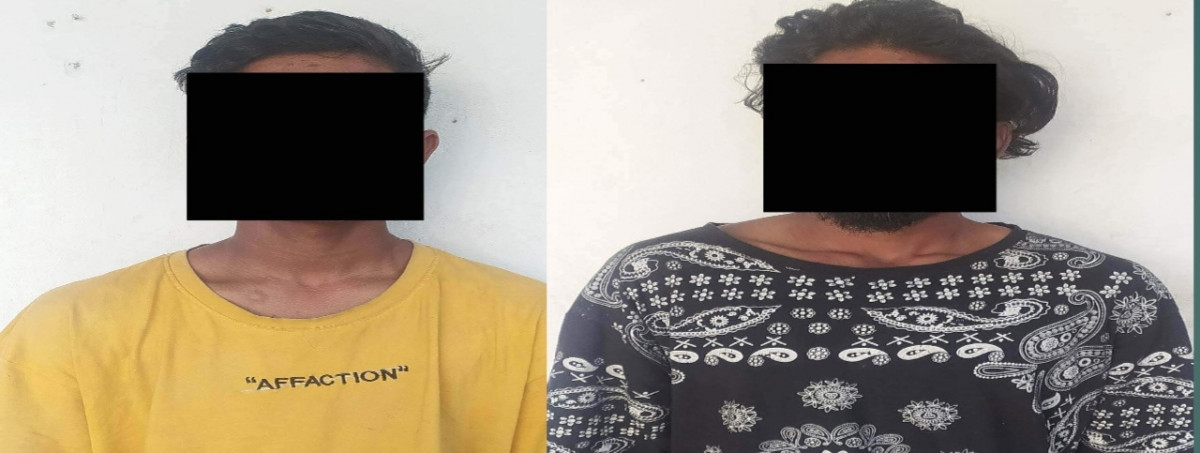 खैरोहेरोइन सहित २ युवक कटासेबाट पक्राउ