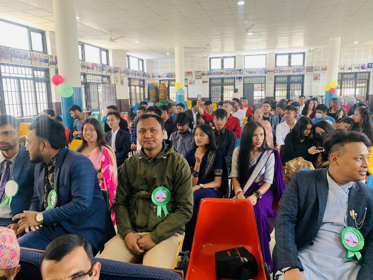 आधारशिला एकेडेमी कक्षा १२ का विद्यार्थीको बिदाई सम्पन्न