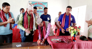 त्रिवेणी धाम संरक्षण समाजको नयाँ कार्य समितिको अध्यक्षमा शाही  सर्वसम्मत