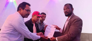 हिस्टुनद्वारा सांसद चौधरीलाई ध्यानाकर्षणपत्र बुझाए