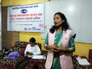 मनोसामाजिक समस्या समाधान गर्न मनोपरामर्श सेवा लिनुपर्छ : उपप्रमुख राना