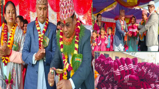 चम्किलो तारा प्रा.वि. मा पोशाक वितरण तथा सांस्कृतिक कार्यक्रम सम्पन्न