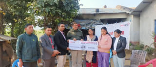 आईएमई लाईफ इन्स्योरेन्स कम्पनी लम्की शाखाद्वारा मृत्यु दाबी भुक्तानी हस्तान्तरण