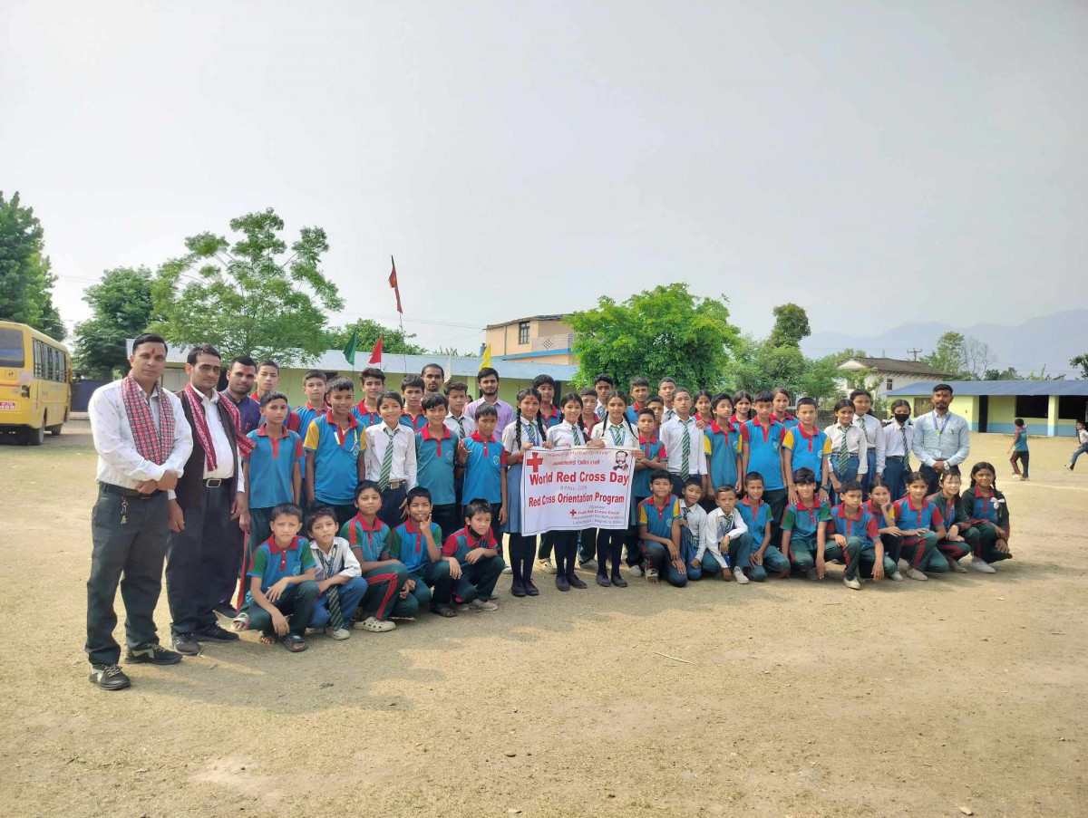 विश्व रेडक्रस दिवसका अवसरमा अभिमुखिकरण कार्यक्रम सम्पन्न