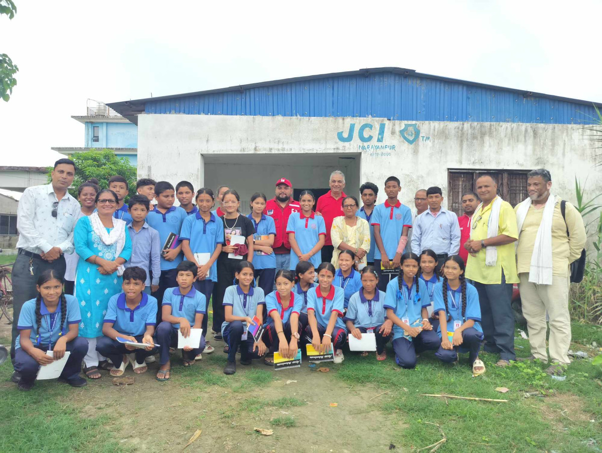 जुनियर तथा युवा रेडक्रस सर्कलका लागि अभिमुखिकरण कार्यक्रम नारायणपुरमा सम्पन्न