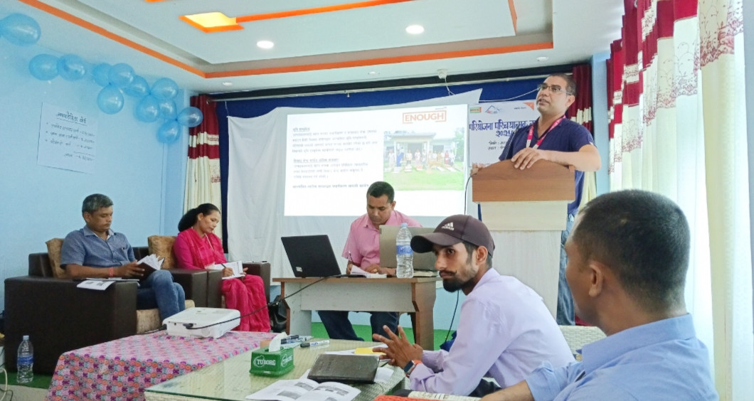 परियोजना परिचयात्मक कार्यक्रम घोडाघोडी नगरपालिकाको सुखडमा सम्पन्न